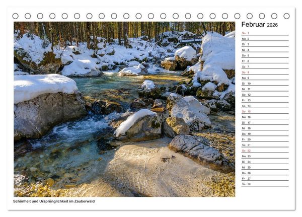 Produktbild: Servus im Bergsteigerdorf Ramsau (Tischkalender 2026 DIN A5 quer), CALVENDO Monatskalender