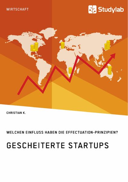 Produktbild: Gescheiterte Startups. Welchen Einfluss haben die Effectuation-Prinzipien?