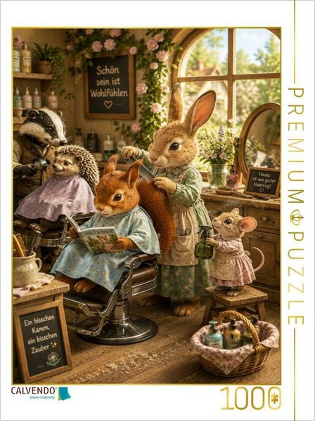 CALVENDO Puzzle Schönheit mit Herz | 1000 Teile Lege-Größe 64 × 48 cm Foto-Puzzle für glückliche Stunden