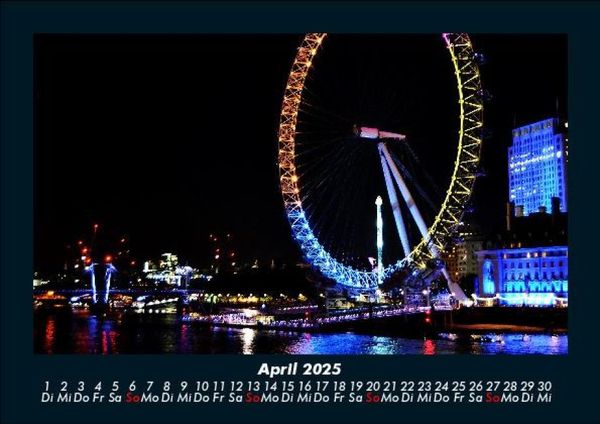 Produktbild: Londons sch&ouml;nste Seiten 2025 Fotokalender DIN A5