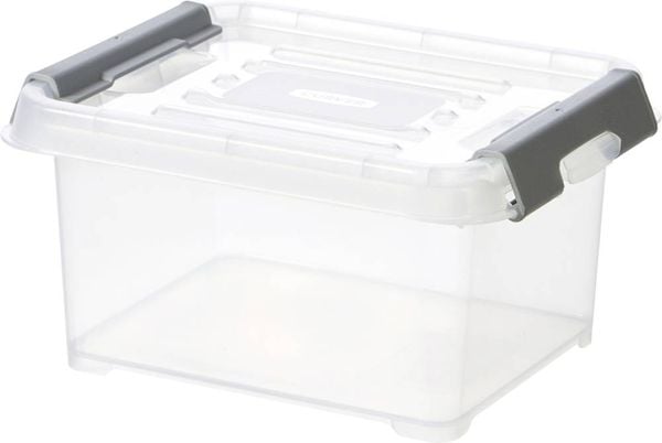 Produktbild: Curver 248389 Aufbewahrungsbox HANDY stapelbar (L x B x H) 215 x 170 x 100 mm Transparent 1 St.