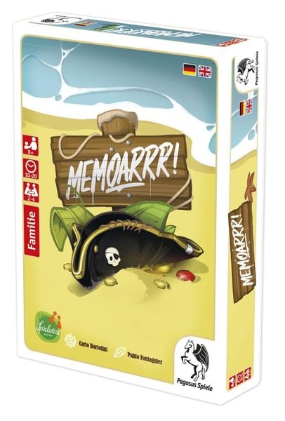 Produktbild: Pegasus - Memoarrr!, Kartenspiel