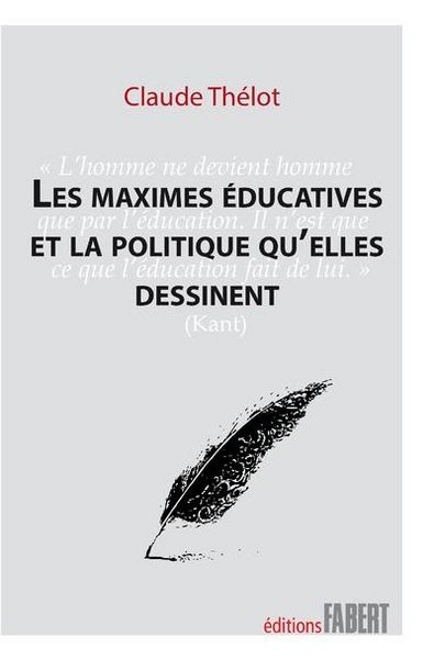 Produktbild: Maximes educatives et politique q