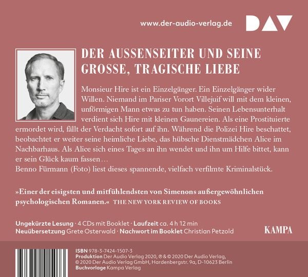 Produktbild: Die Verlobung des Monsieur Hire
