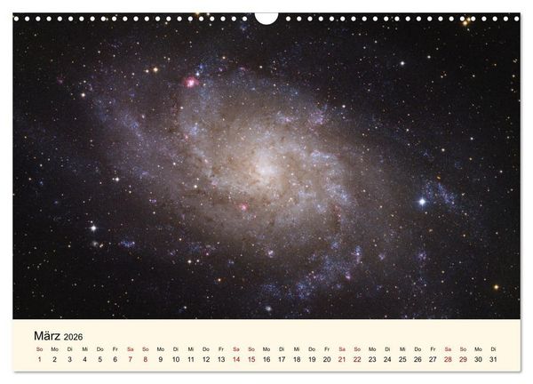 Produktbild: Distant Luminosity: Eine fotografische Reise durch das Universum (Wandkalender 2026 DIN A3 quer), CALVENDO Monatskalender