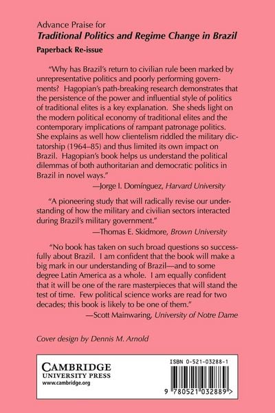Produktbild: Traditional Politics and Regime Change in Brazil