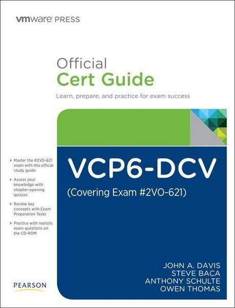 Produktbild: Vcp6-DCV Official Cert Guide (Exam #2v0-621)