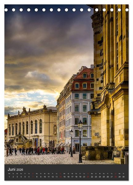 Produktbild: Mein Dresden (Tischkalender 2026 DIN A5 hoch), CALVENDO Monatskalender