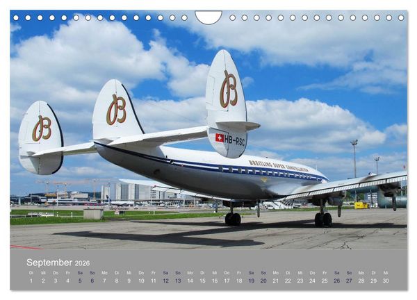 Produktbild: Lockheed Super Constellation - Legende der L&uuml;fte (Wandkalender 2026 DIN A4 quer), CALVENDO Monatskalender