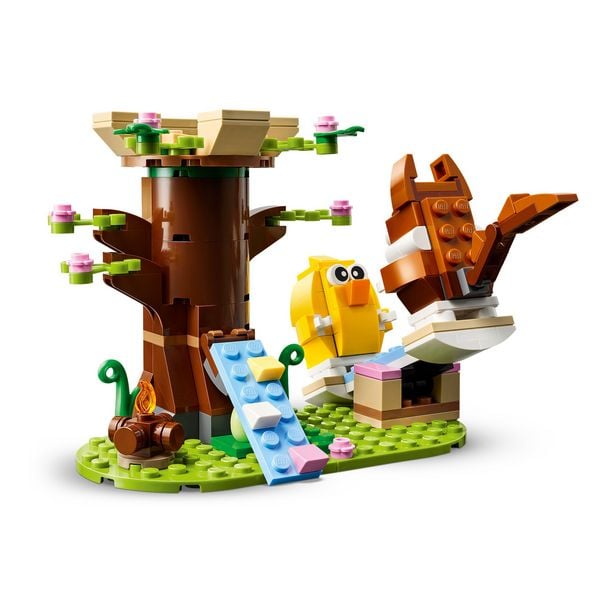 LEGO Frühlingstierspielplatz, Spielset mit Vogel und Eichhörnchen 40709