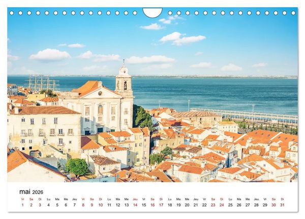 Produktbild: S&eacute;duisant Portugal (Calendrier mural 2026 DIN A4 vertical), CALVENDO calendrier mensuel