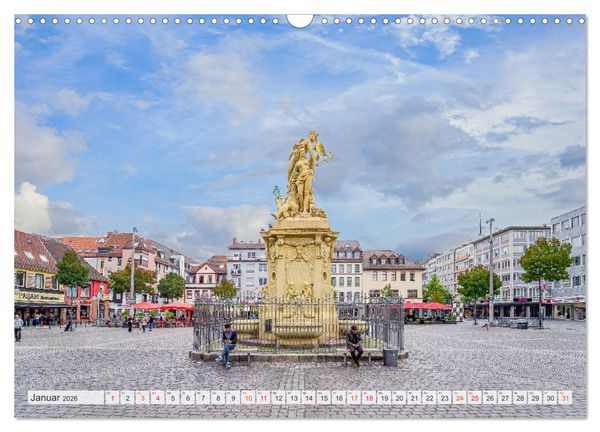 Produktbild: Mannheim Impressionen (Wandkalender 2026 DIN A3 quer), CALVENDO Monatskalender