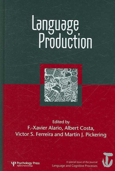 Produktbild: Language Production: First International Workshop on Languag