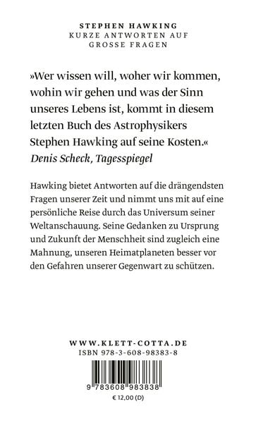 Produktbild: Kurze Antworten auf gro&szlig;e Fragen