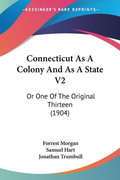 Produktbild: Connecticut As A Colony And As A State V2