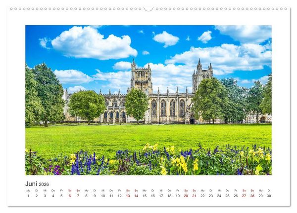 Produktbild: S&uuml;dengland - Impressionen aus dem S&uuml;dwesten von England (hochwertiger Premium Wandkalender 2026 DIN A2 quer), Kunstdruck in Hochglanz