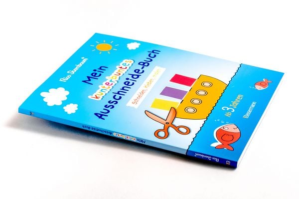 Produktbild: Mein kunterbuntes Ausschneide-Buch. Schneiden, kleben, malen ab 3 Jahren