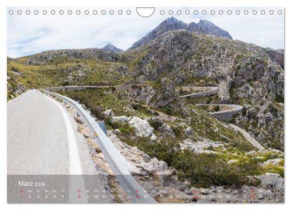 Produktbild: Mit dem Rennrad auf Mallorca (Wandkalender 2026 DIN A4 quer), CALVENDO Monatskalender