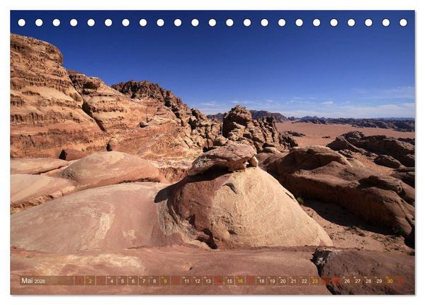 Produktbild: Jordanien - Ein Land der Superlative (Tischkalender 2026 DIN A5 quer), CALVENDO Monatskalender