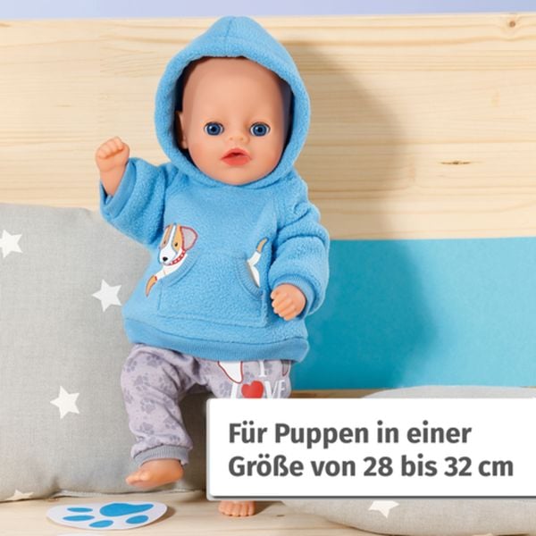 Produktbild: Dolly Moda Sport-Outfit Blau Hund 30