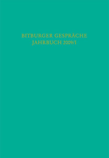 Produktbild: Bitburger Gespr&auml;che Jahrbuch 2009/I