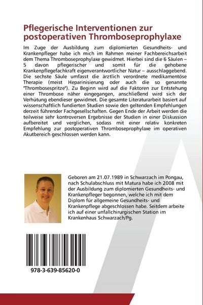 Produktbild: Pflegerische Interventionen zur postoperativen Thromboseprophylaxe