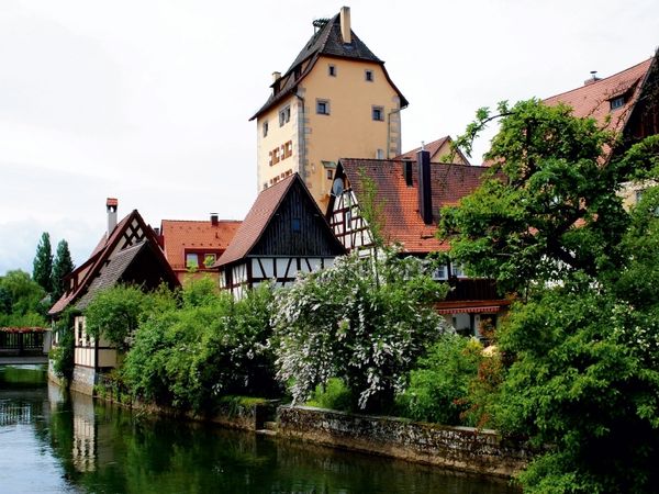 Produktbild: CALVENDO Puzzle Wassertor an der Pegnitz in Hersbruck | 1000 Teile Lege-Gr&ouml;&szlig;e 64x48cm Foto-Puzzle f&uuml;r gl&uuml;ckliche Stunden
