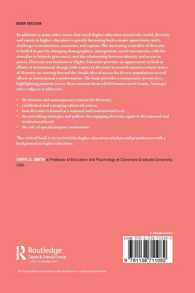 Produktbild: Diversity and Inclusion in Higher Education