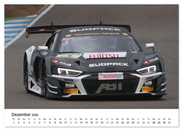 Produktbild: Die Vier Ringe im Motorsport (Tischkalender 2026 DIN A5 quer), CALVENDO Monatskalender