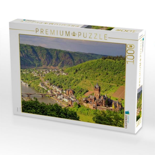 Produktbild: CALVENDO Puzzle Cochem | 1000 Teile Lege-Gr&ouml;&szlig;e 64x48cm Foto-Puzzle f&uuml;r gl&uuml;ckliche Stunden