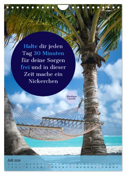 Produktbild: Aktiviere Deine Motivation Weisheiten und Spr&uuml;che (Wandkalender 2026 DIN A4 hoch), CALVENDO Monatskalender