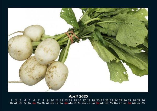 Produktbild: Gem&uuml;sekalender 2025 Fotokalender DIN A4