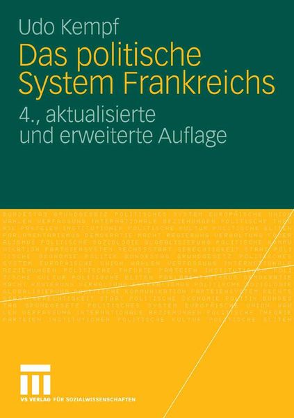 Produktbild: Das politische System Frankreichs