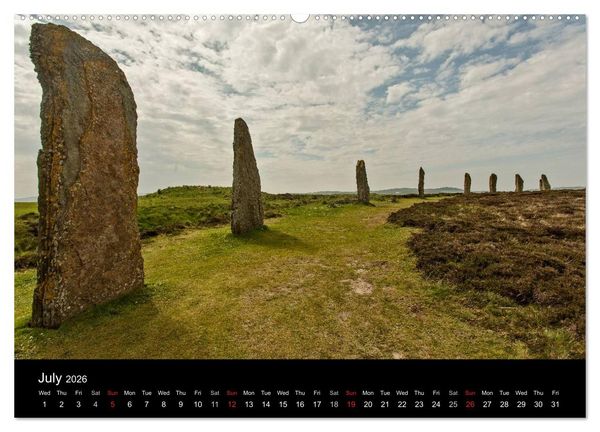 Produktbild: The Mainland Orkney - Scotland's Islands (High Quality Premium Wall Calendar 2026 DIN A2 landscape),CALVENDO 12 Month Wall Calendar