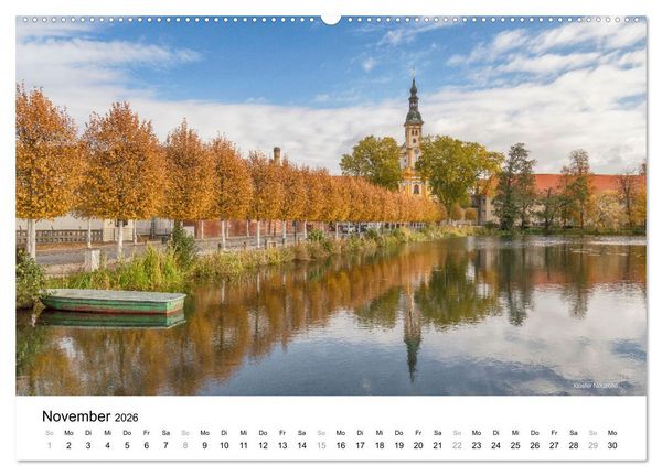 Produktbild: Die Lausitz - Region im Wandel (Wandkalender 2026 DIN A2 quer), CALVENDO Monatskalender