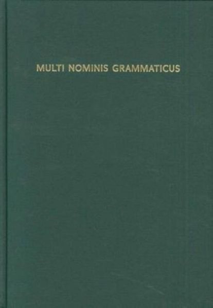 Produktbild: Multi Nominis Grammaticus