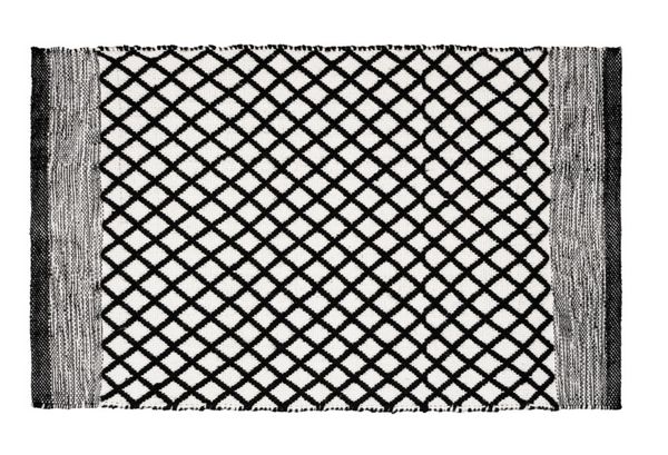 Produktbild: Badematte Mod. Tara, hergestellt aus recycelten PET-Flaschen (100 % Polyester)