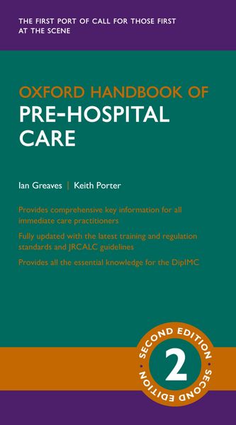 Produktbild: Oxford Handbook of Pre-hospital Care