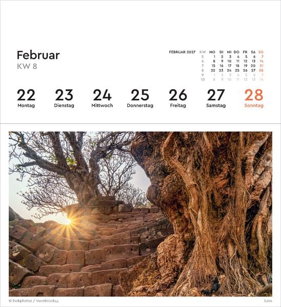 Produktbild: Alte B&auml;ume - KUNTH Postkartenkalender 2027
