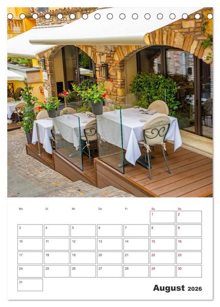Produktbild: Sirmione - Reiseplaner (Tischkalender 2026 DIN A5 hoch), CALVENDO Monatskalender