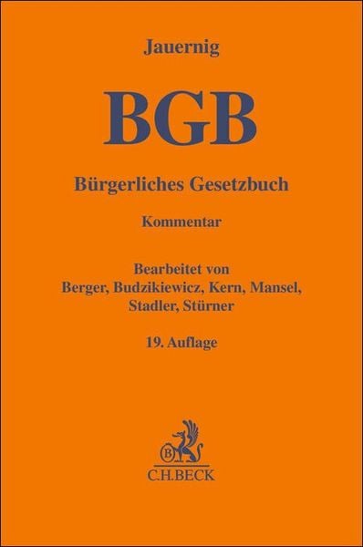Produktbild: B&uuml;rgerliches Gesetzbuch. BGB