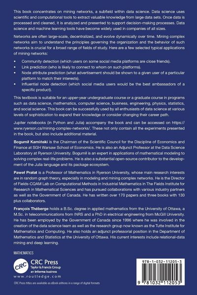 Produktbild: Mining Complex Networks