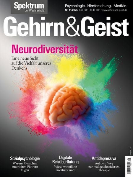 Produktbild: Gehirn&Geist 11/2025 Neurodiversit&auml;t