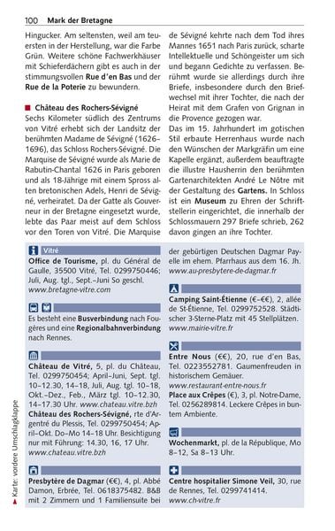 Produktbild: TRESCHER Reiseführer Bretagne