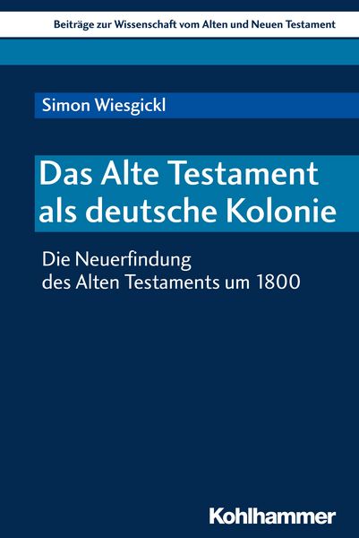 Produktbild: Das Alte Testament als deutsche Kolonie
