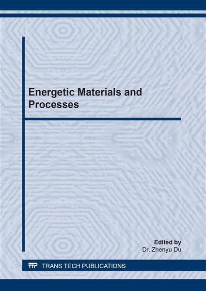 Produktbild: Energetic Materials and Processes