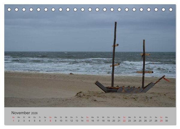 Produktbild: Impressionen von Texel (Tischkalender 2026 DIN A5 quer), CALVENDO Monatskalender