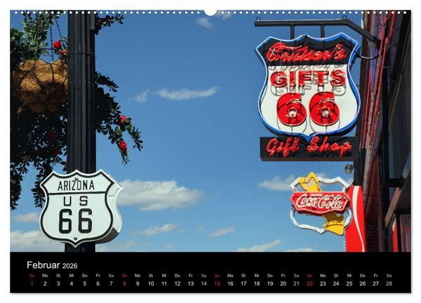 Produktbild: Route 66 im S&uuml;dwesten (Wandkalender 2026 DIN A2 quer), CALVENDO Monatskalender