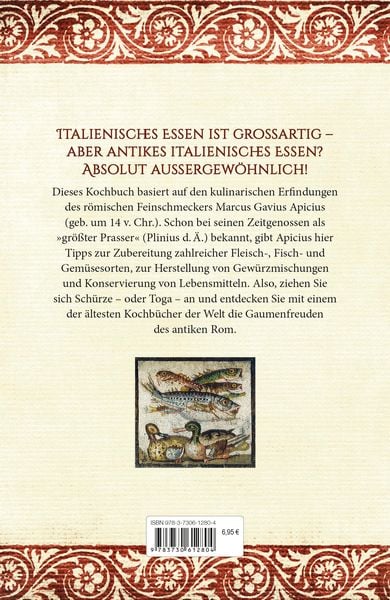Produktbild: Das Kochbuch des Apicius. Rezepte aus dem alten Rom