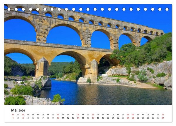 Produktbild: Provence - Zwischen Meer und Alpen (Tischkalender 2026 DIN A5 quer), CALVENDO Monatskalender